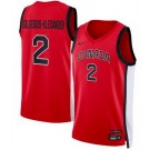Men's Canada #2 Shai Gilgeous Alexander Red 2024 Heat Press Basketball Jersey
