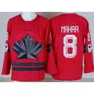 Men's Canada #8 Cale Makar Red 2026 Olympics Authentic Jersey