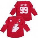 Men's Canada #99 Wayne Gretzky Red Hockey Jersey