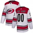 Men's Carolina Hurricanes Customized White Authentic Jersey