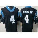 Men's Carolina Panthers #4 Tetairoa McMillan Limited Black FUSE Vapor Jersey
