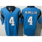 Men's Carolina Panthers #4 Tetairoa McMillan Limited Blue FUSE Vapor Jersey
