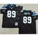 Men's Carolina Panthers #89 Steve Smith Black 2003 Throwback Jersey