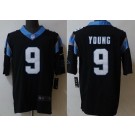 Men's Carolina Panthers #9 Bryce Young Limited Black Vapor Jersey