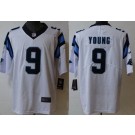 Men's Carolina Panthers #9 Bryce Young Limited White Vapor Jersey