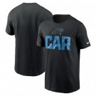 Men's Carolina Panthers Black Car Local Essential T Shirt