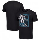 Men's Carolina Panthers Black Graphic Shield Logo T Shirt