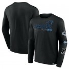 Men's Carolina Panthers Black High Whip Pitcher Sweatshirts