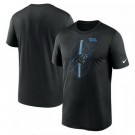 Men's Carolina Panthers Black Legend Icon Performance T Shirt
