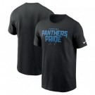 Men's Carolina Panthers Black Pride Local Essential T Shirt