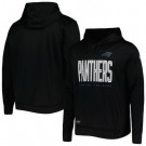 Men's Carolina Panthers Black Printed Pullover Hoodie 302656