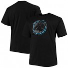 Men's Carolina Panthers Black Printed T Shirt 302275