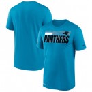 Men's Carolina Panthers Blue Sideline Impact Legend Performance T Shirt 519