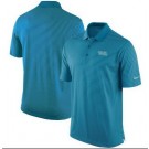 Men's Carolina Panthers Blue Sideline Lock Up Victory Performance Polo