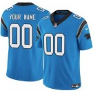 Men's Carolina Panthers Customized Limited Blue FUSE Vapor Jersey