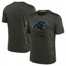 Men's Carolina Panthers Gray 2022 Salute to Service Velocity Team T Shirt