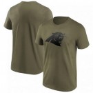 Men's Carolina Panthers Olive Legacy T Shirt