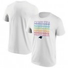 Men's Carolina Panthers White City Pride T Shirt