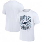 Men's Carolina Panthers White NFL x Darius Rucker Collection Vintage Football T Shirt