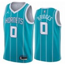 Men's Charlotte Hornets #0 Miles Bridges Green 2021 Icon Hot Press Jersey