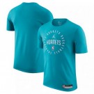 Men's Charlotte Hornets Aqua Legend On Court Practice Performance T Shirt