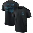 Men's Charlotte Hornets Black Court Street Collective T-Shirt