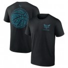 Men's Charlotte Hornets Black Street Collective T-Shirt