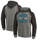 Men's Charlotte Hornets Gray 1 Printed Pullover Hoodie