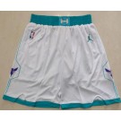 Men's Charlotte Hornets White Pockets Swingman Shorts
