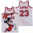 Men's Chicago #23 Mickey Mouse White Basketball Jersey