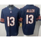 Men's Chicago Bears #13 Keenan Allen Limited Navy FUSE Vapor Jersey