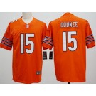 Men's Chicago Bears #15 Rome Odunze Limited Orange Vapor Jersey
