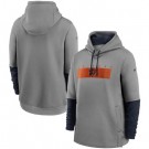 Menбпs Chicago Bears Gray Playbook Performance Pullover Hoodie