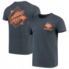 Men's Chicago Bears Iconic Retro Diamond Scroll Printed T-Shirt 0827