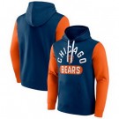 Men's Chicago Bears Navy Extra Point Pullover Hoodie