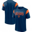 Men's Chicago Bears Navy Home Stretch Team T Shirt