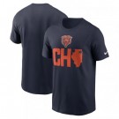 Men's Chicago Bears Navy Local Essential T Shirt