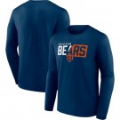 Men's Chicago Bears Navy NFL x Bud Light Long Sleeve T Shirt