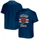 Men's Chicago Bears Navy NFL x Darius Rucker Collection Stripe T Shirt