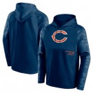 Men's Chicago Bears Navy Shade Defender Raglan Pullover Hoodie
