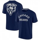 Men's Chicago Bears Navy Super Soft Short Sleeve T Shirt