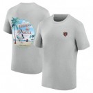 Men's Chicago Bears Tommy Bahama Gray Thirst & Gull T Shirt