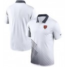 Men's Chicago Bears White Navy Vapor Performance Polo