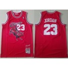 Men's Chicago Bulls #23 Michael Jordan Red Juice Wrid Co Branded Swingman Jersey