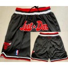 Men's Chicago Bulls Black Just Don Swingman Shorts