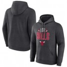 Men's Chicago Bulls Charcoal Noches Ene Be A Pullover Hoodie