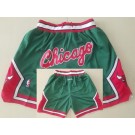 Men's Chicago Bulls Green Just Don Swingman Shorts