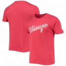 Men's Chicago Bulls Pink Printed T-Shirt 206001