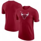 Men's Chicago Bulls Red 2022 Essential Warmup T-Shirt