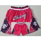 Men's Chicago Bulls Red City Just Don Shorts